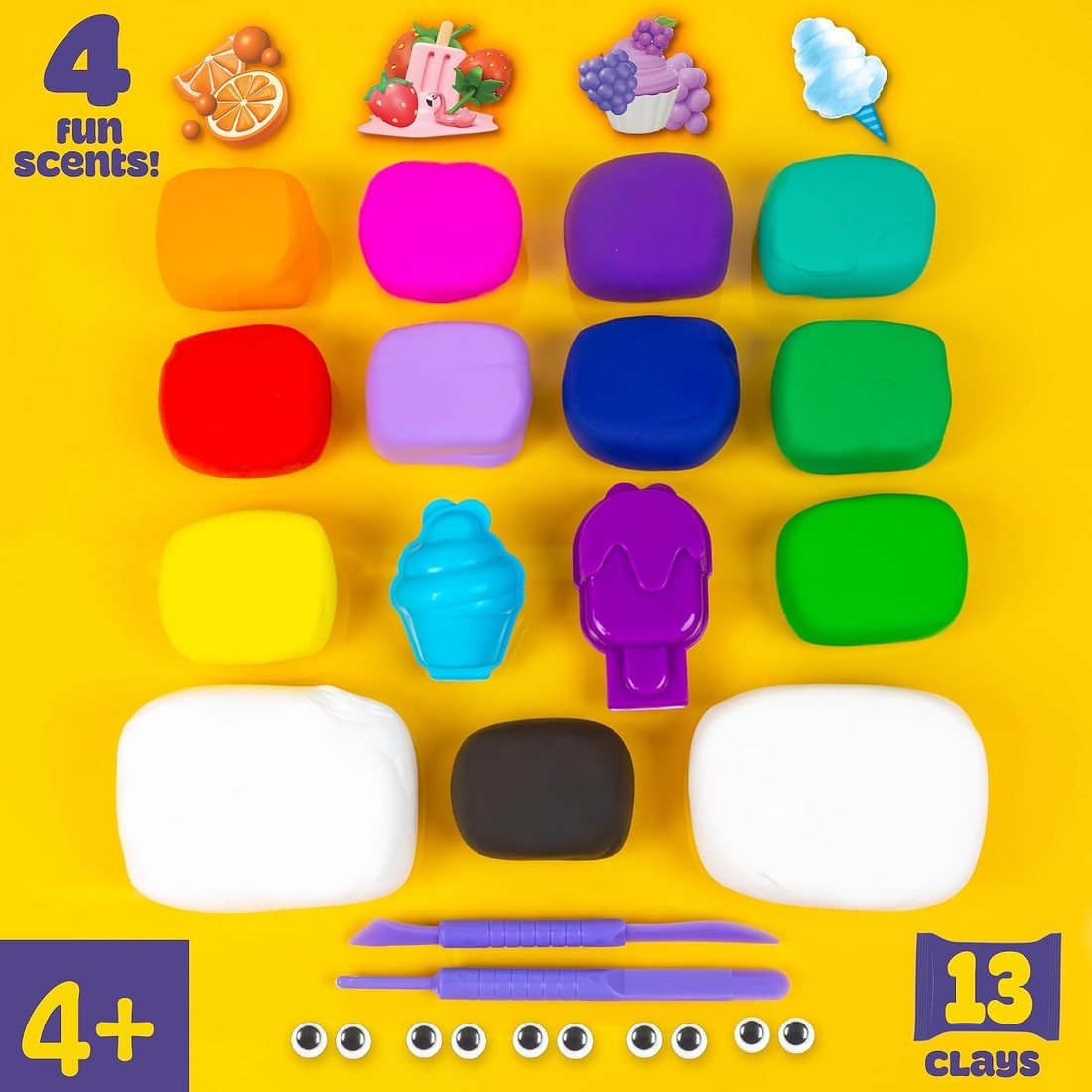 Play-Doh Air Dry Clay Variety Pack, view 3
