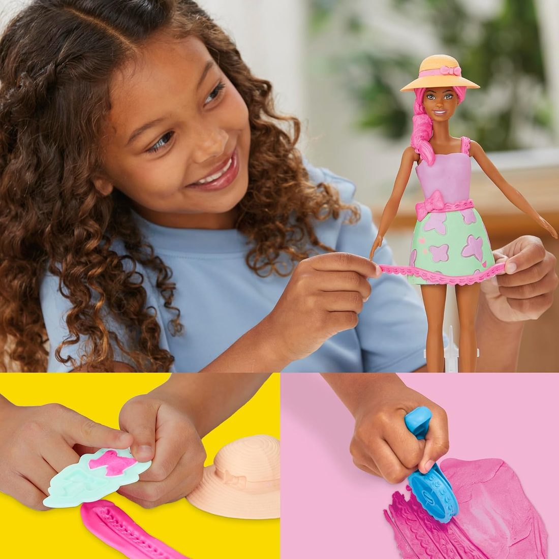 Play-Doh Barbie Garden Party Designer Doll Set, view 5