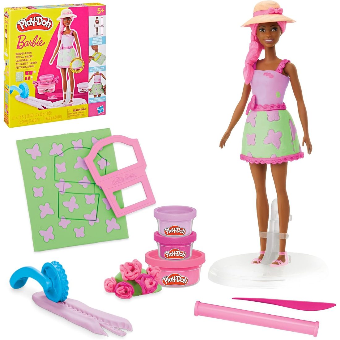 Play-Doh Barbie Garden Party Designer Doll Set