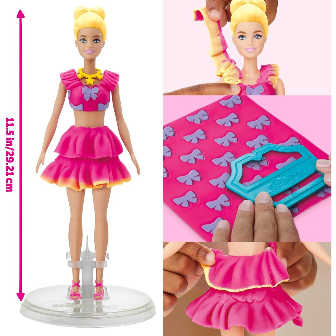 Play-Doh Barbie Ruffles and Bows Set, view 2