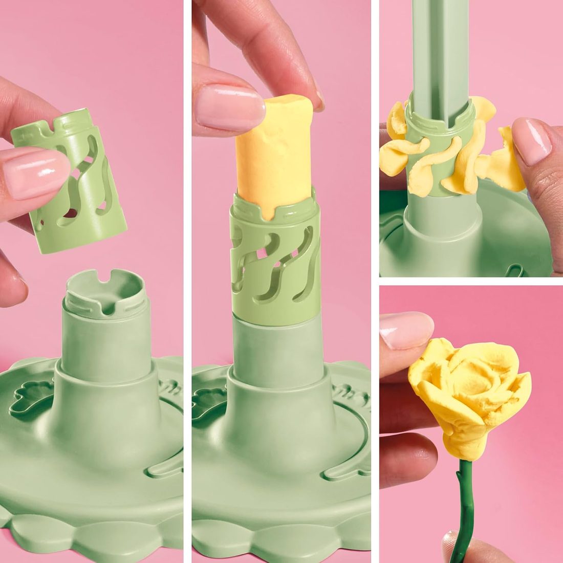 Play-Doh Blooms Garden Flower Bouquet Making Kit, view 5