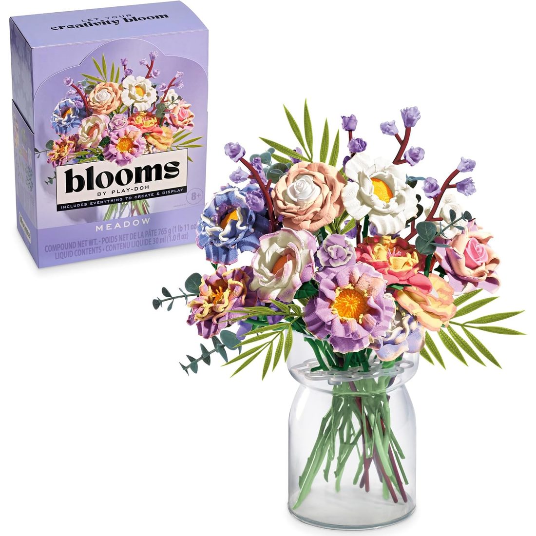 Play-Doh Blooms Meadow Flower Bouquet Making Kit