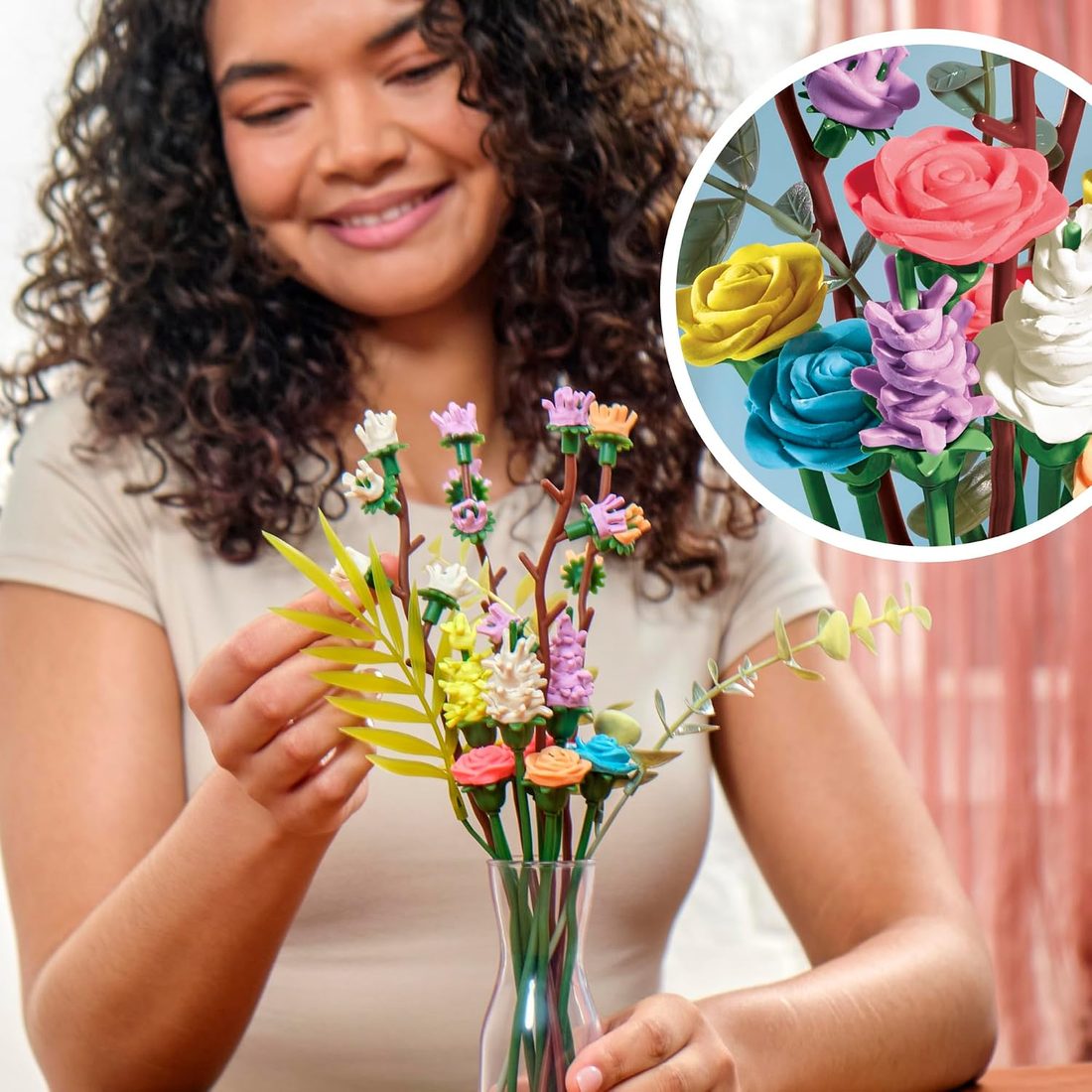 Play-Doh Blooms Wildflower Petite Bouquet, view 2