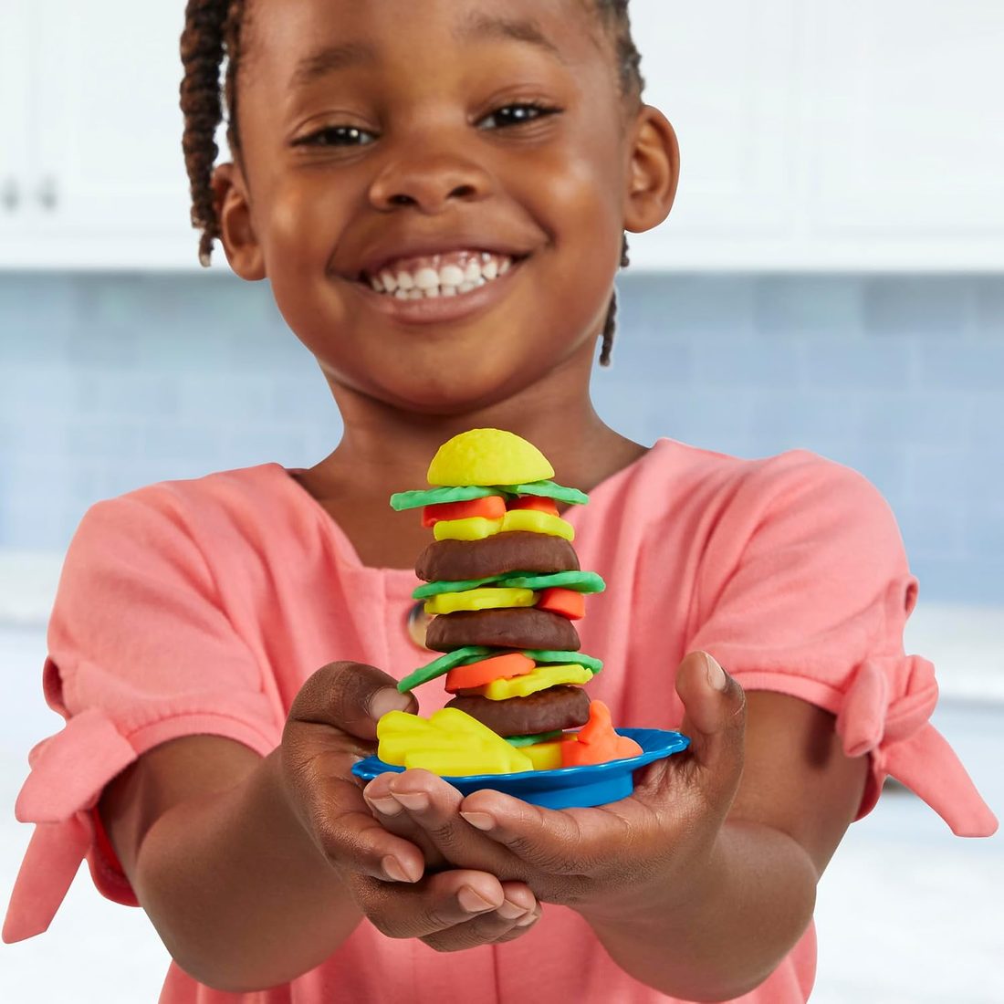 Play-Doh Kitchen Creations Busy Chef's Restaurant Playset, view 6