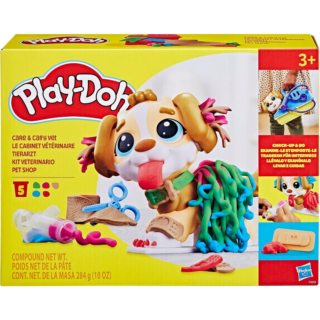 Play-Doh Care 'n Carry Vet Playset, view 2