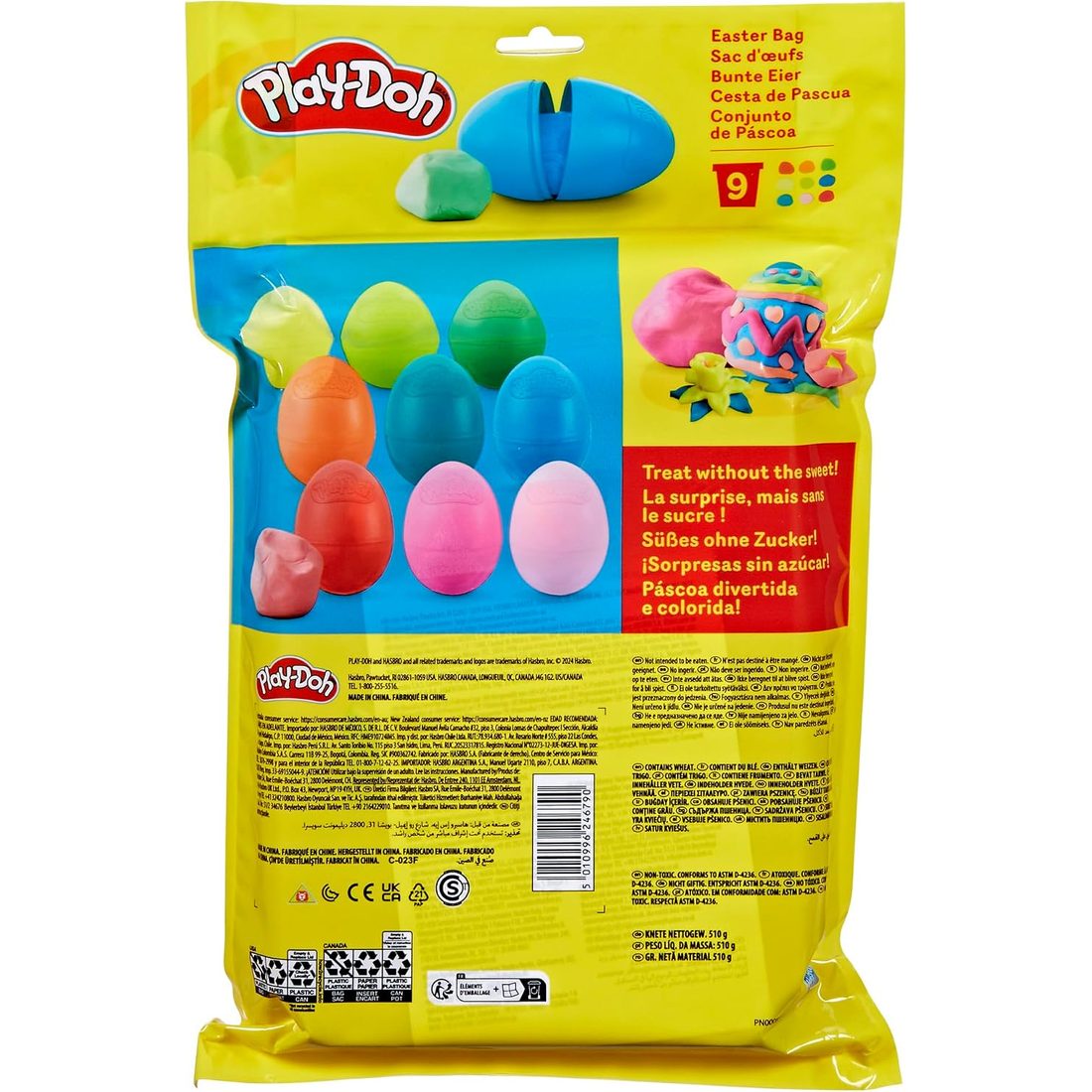 Play-Doh Easter Eggs Bag 9-Pack, view 4