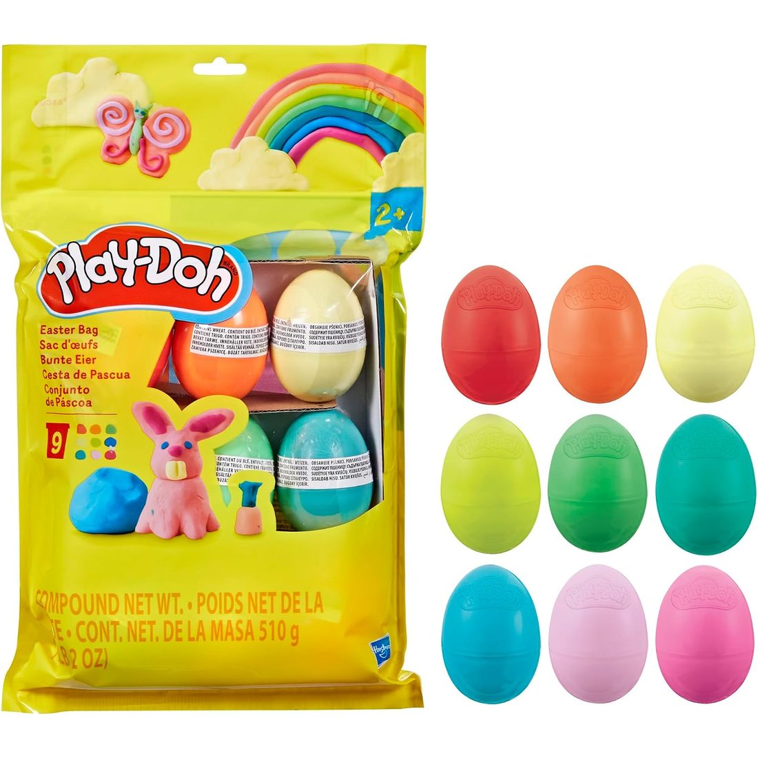 Play-Doh Easter Eggs Bag 9-Pack