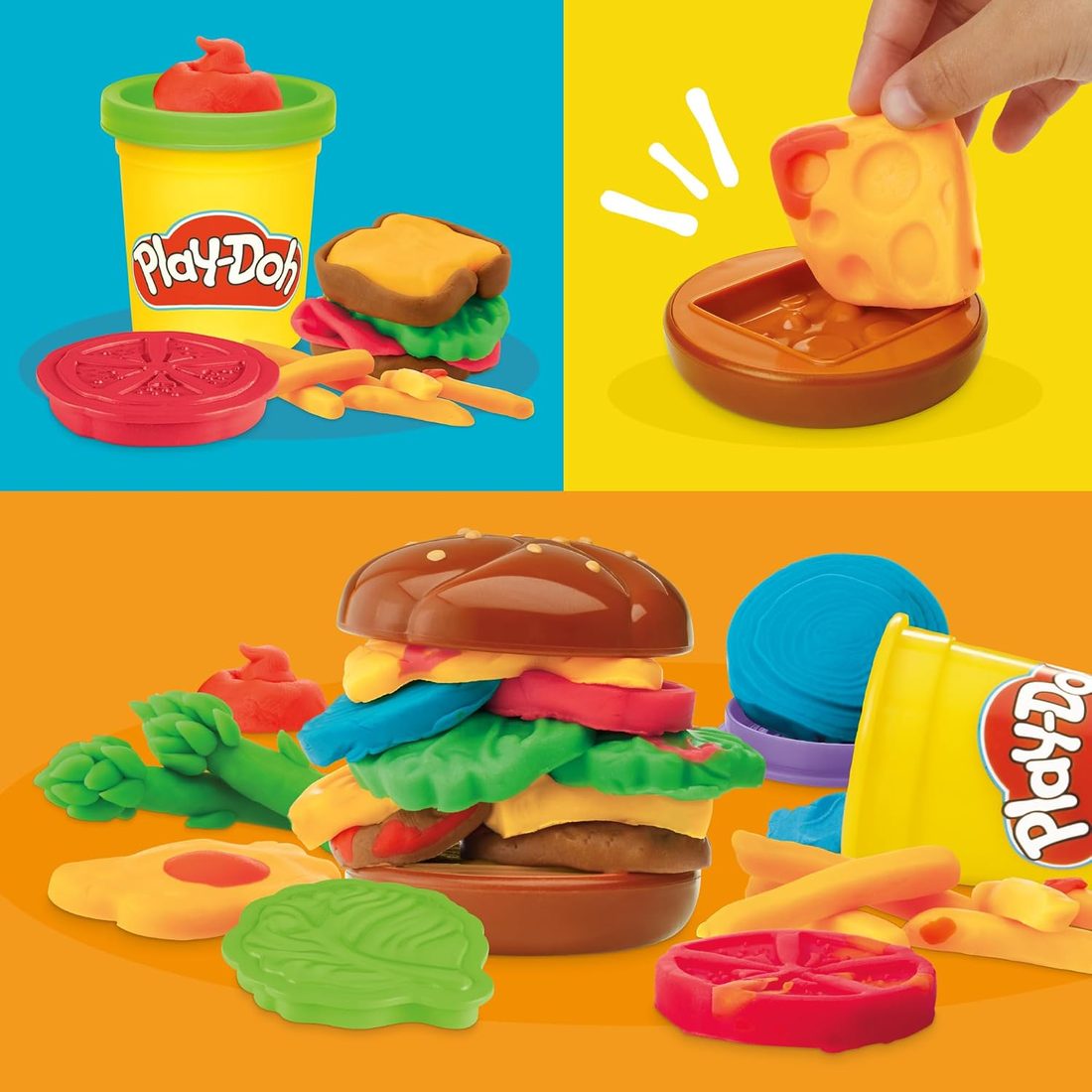 Play-Doh Grill Fun Burger Playset, view 2