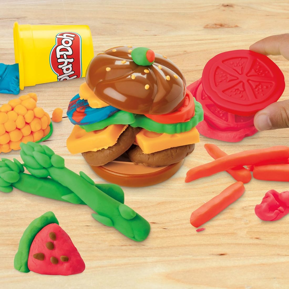 Play-Doh Grill Fun Burger Playset, view 4