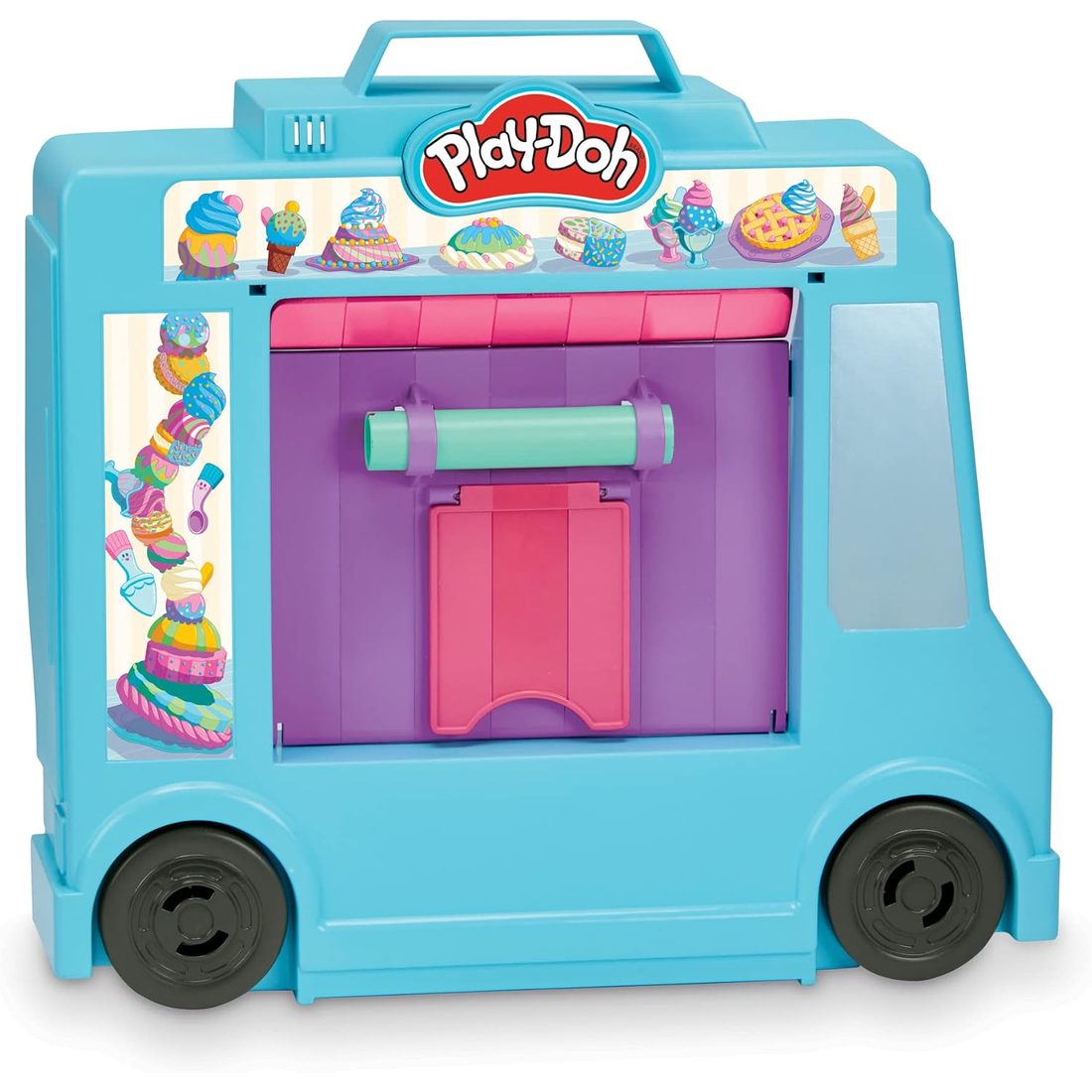 Play-Doh Kitchen Creations Ice Cream Truck Playset, view 4