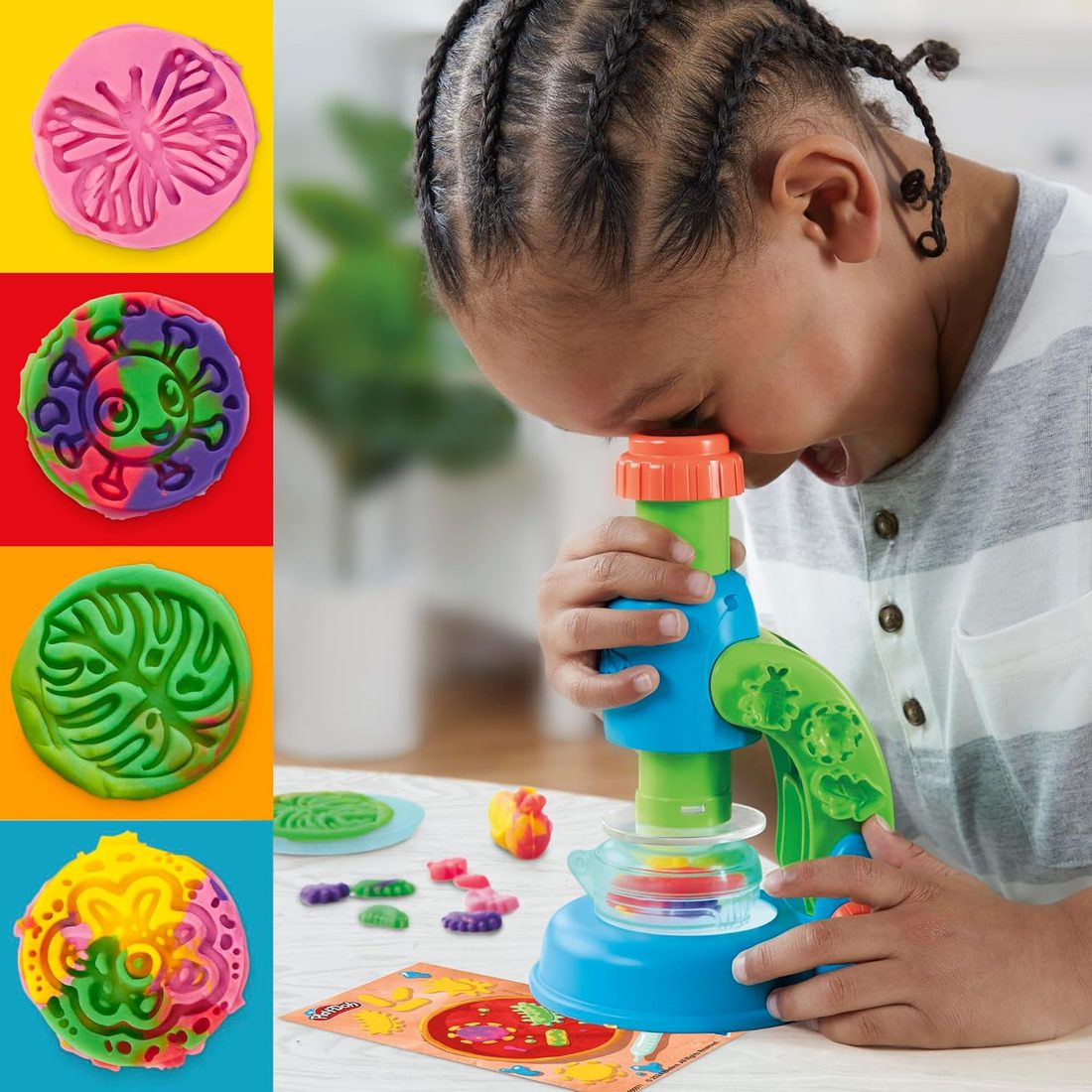 Play-Doh Light & Look Microscope Playset, view 3