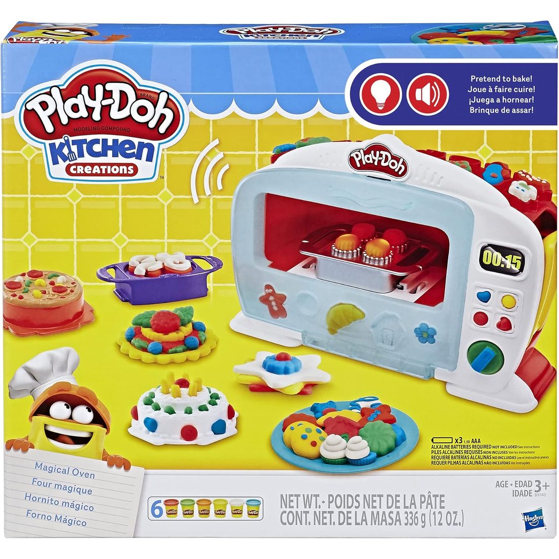 Play-Doh Kitchen Creations Magical Oven Playset, view 2