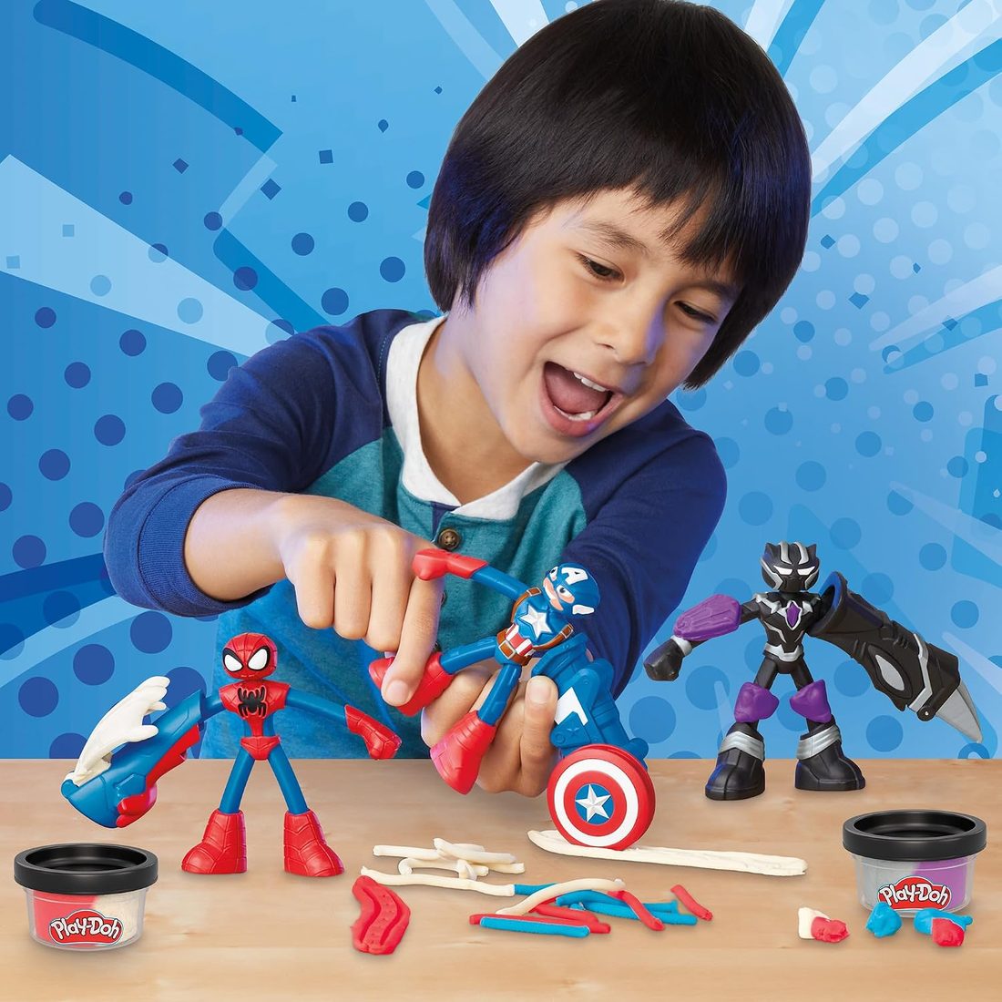 Play-Doh Marvel Hero Adventure Playset, view 2