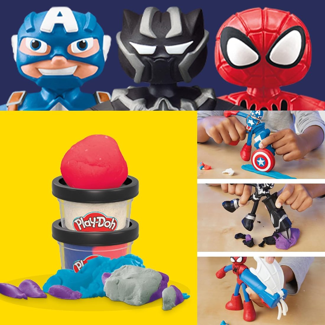 Play-Doh Marvel Hero Adventure Playset, view 4