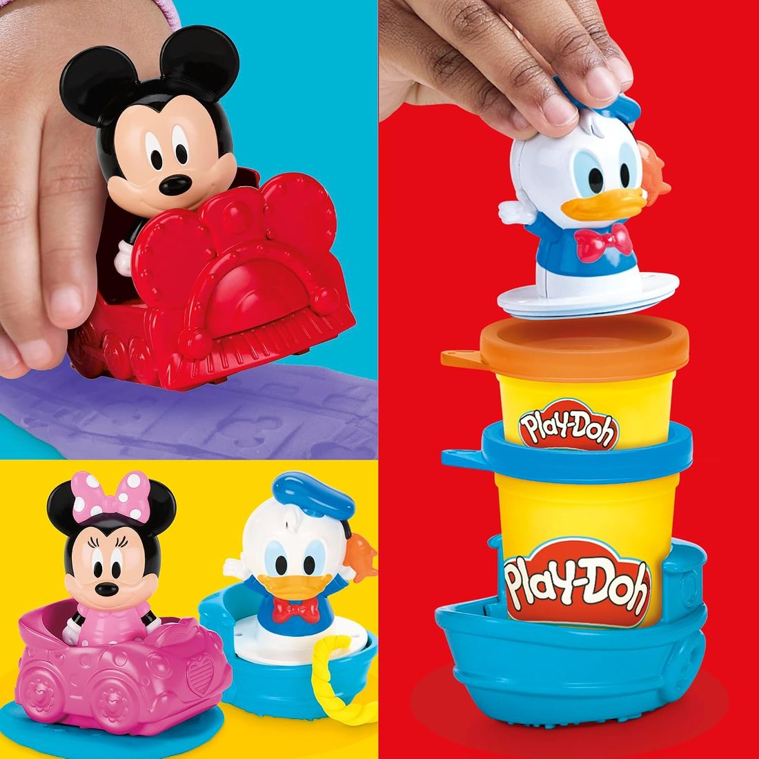 Play-Doh Mickey Mouse Clubhouse Stamp & Go Megapack, view 3