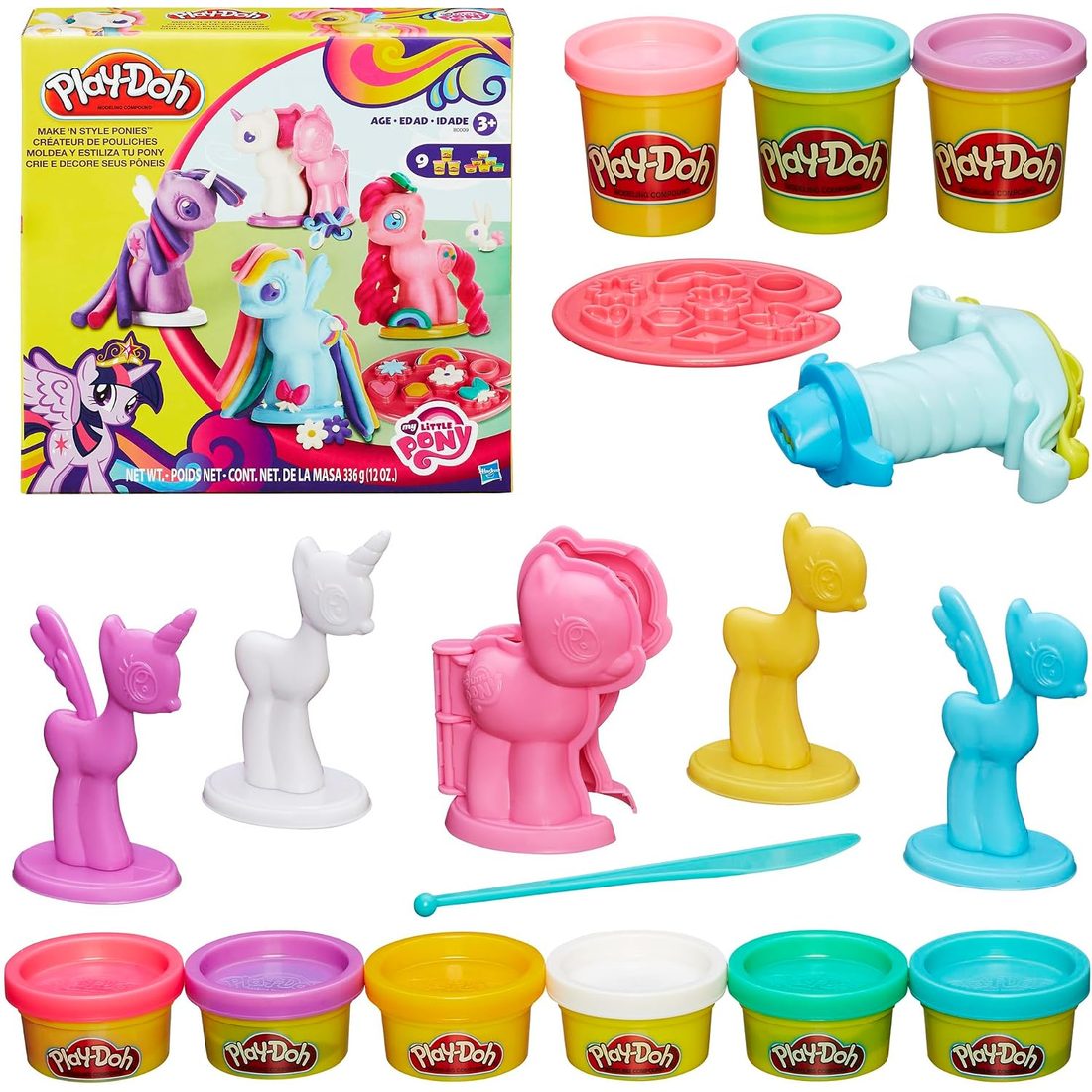 Play-Doh My Little Pony Make & Style Ponies Set