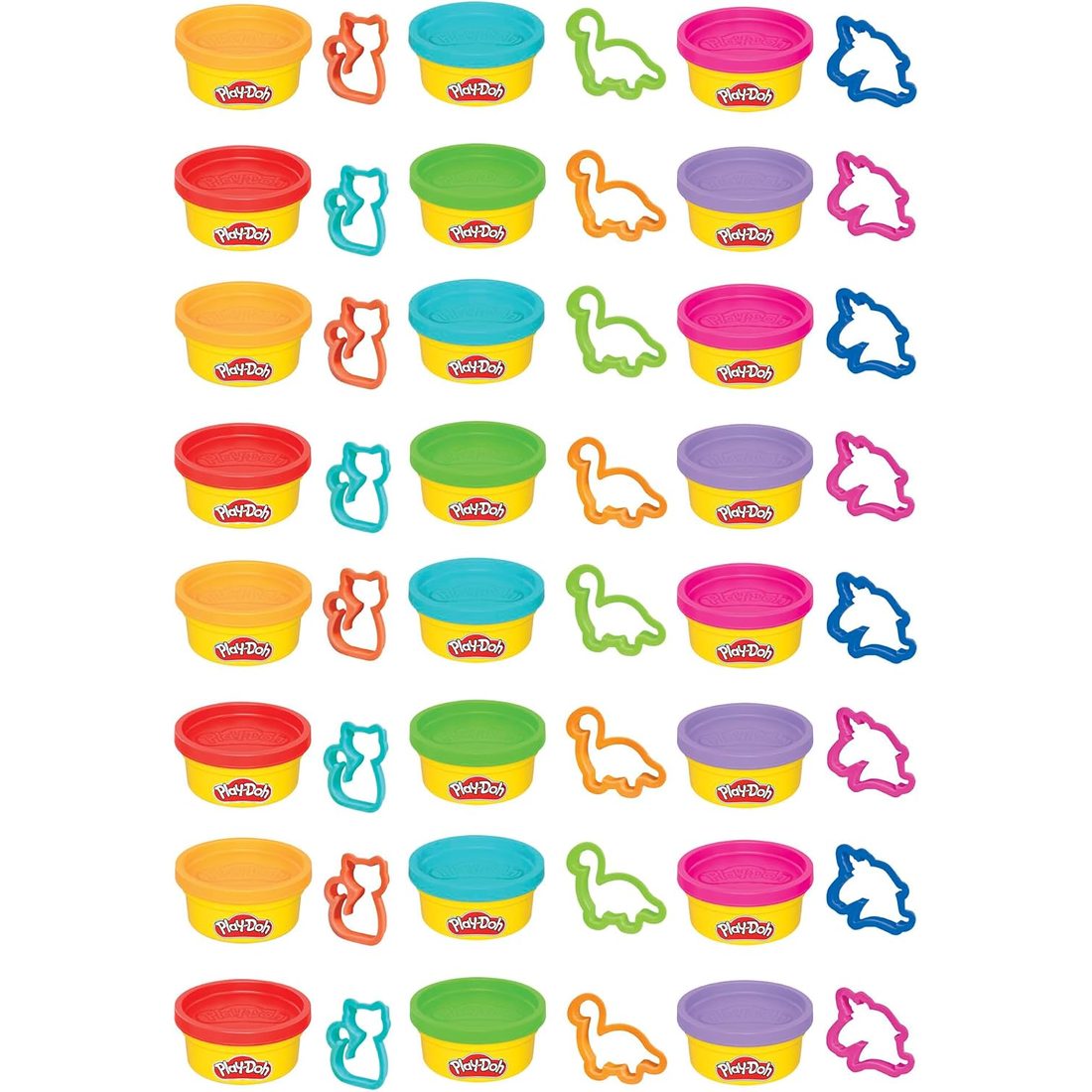 Play-Doh Party Favor Pack, 24 Cans with Cutters, view 3