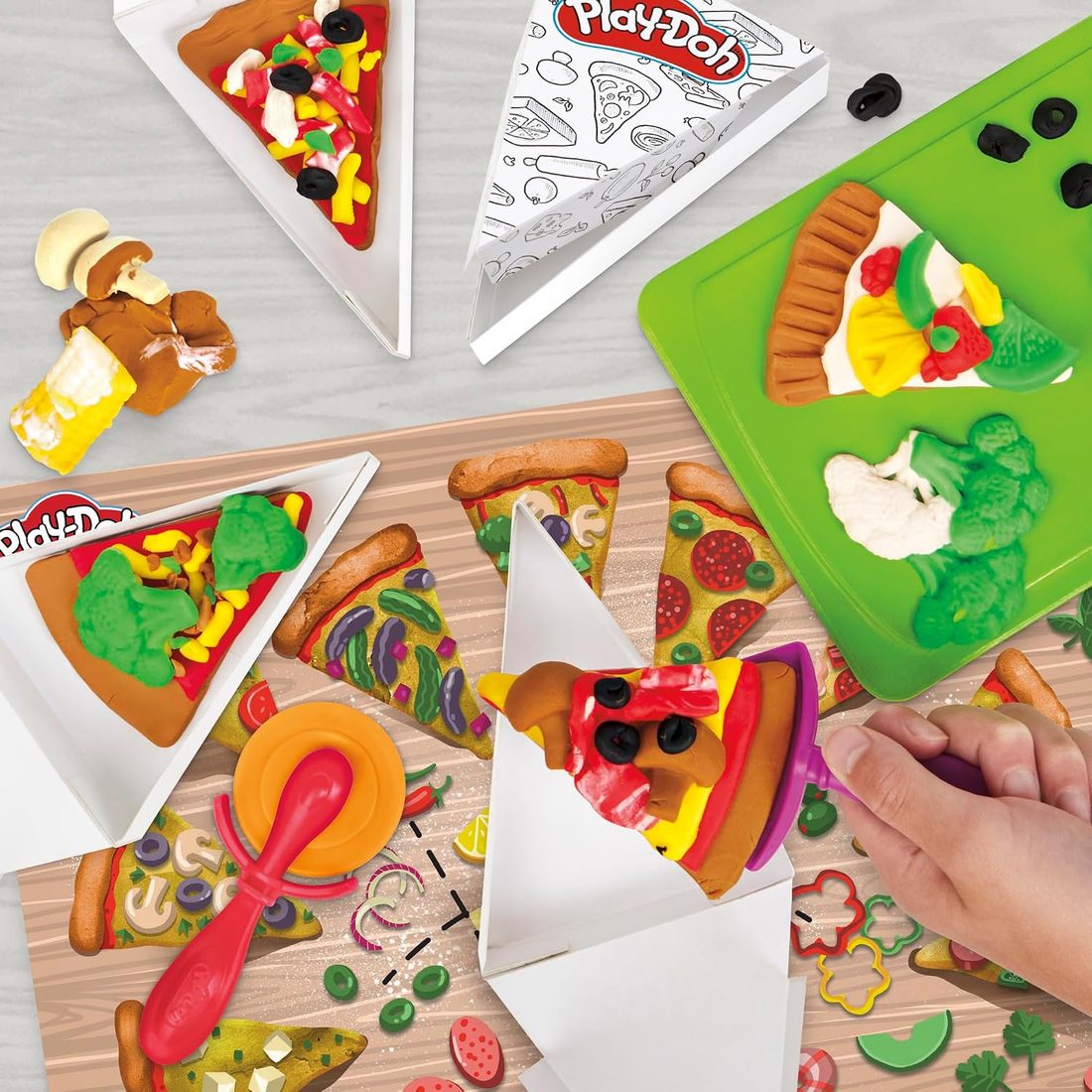 Play-Doh Pizza Slice Playset, view 3