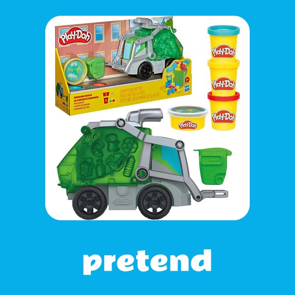 Play-Doh Pretend Play & Wheels Sets