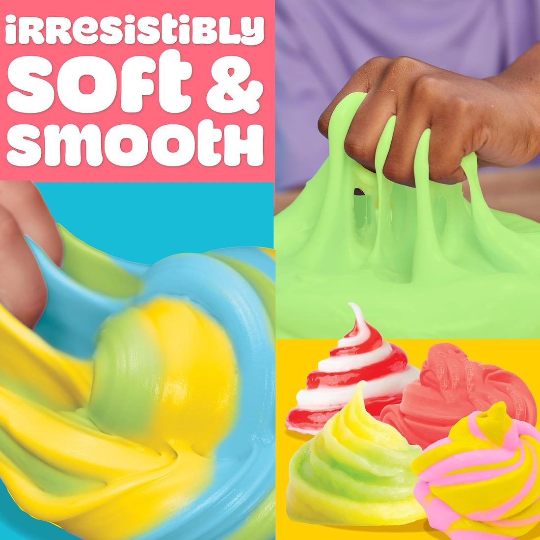 Play-Doh Scented Butter Slime Mash-Ups 8-Pack, view 5