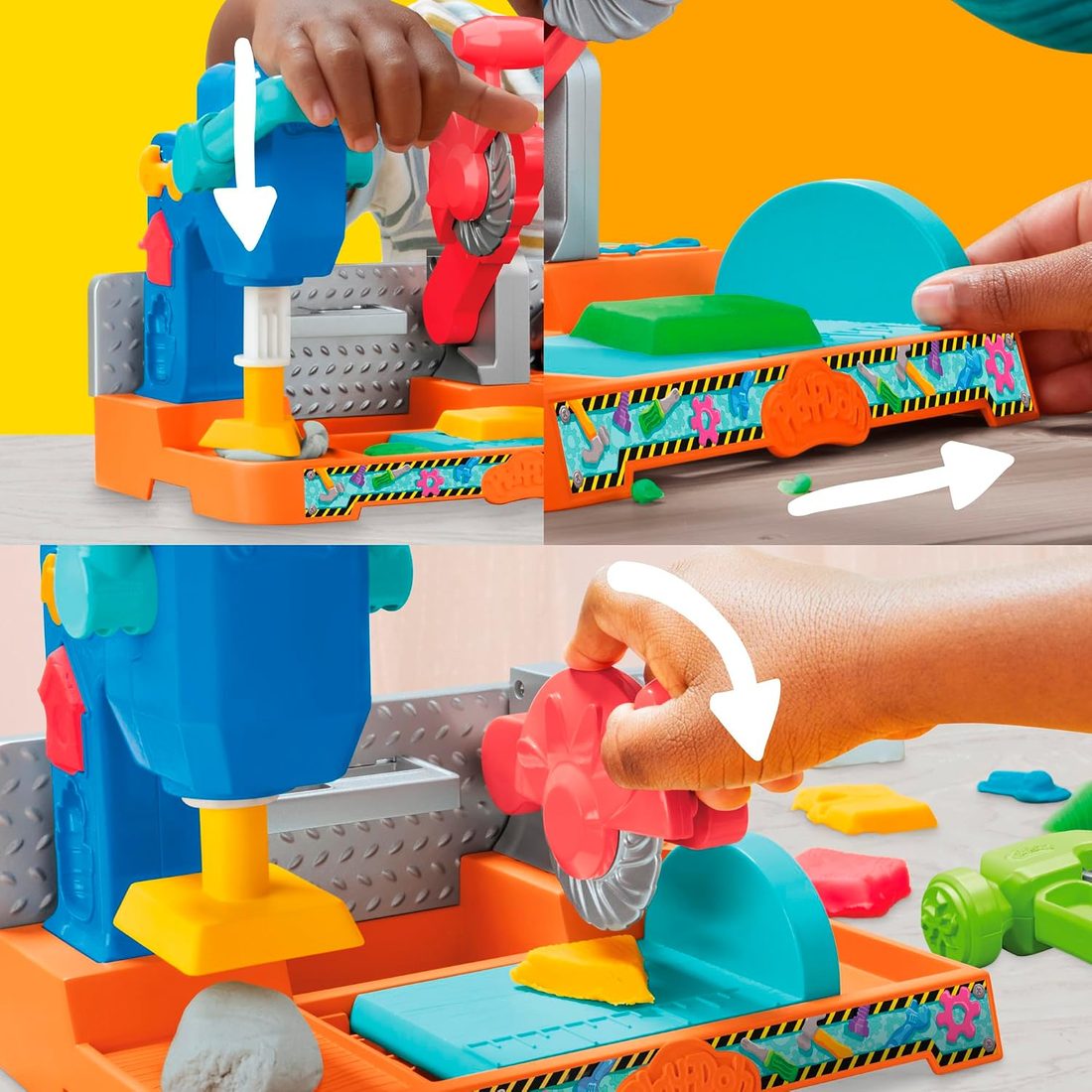 Play-Doh Stamp & Saw Tool Bench Playset, view 3