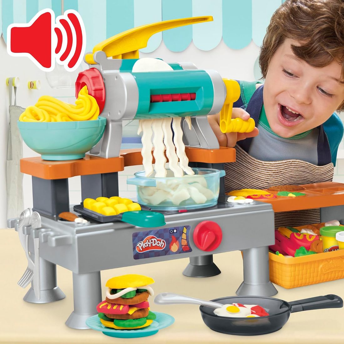Play-Doh Super Sizzlin' Kitchen Playset, view 3