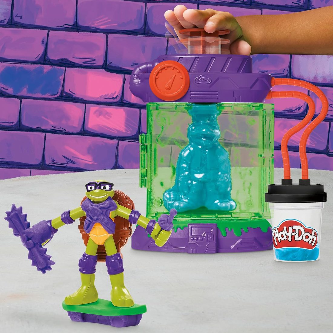 Play-Doh Teenage Mutant Ninja Turtles Mutation Station Playset, view 2
