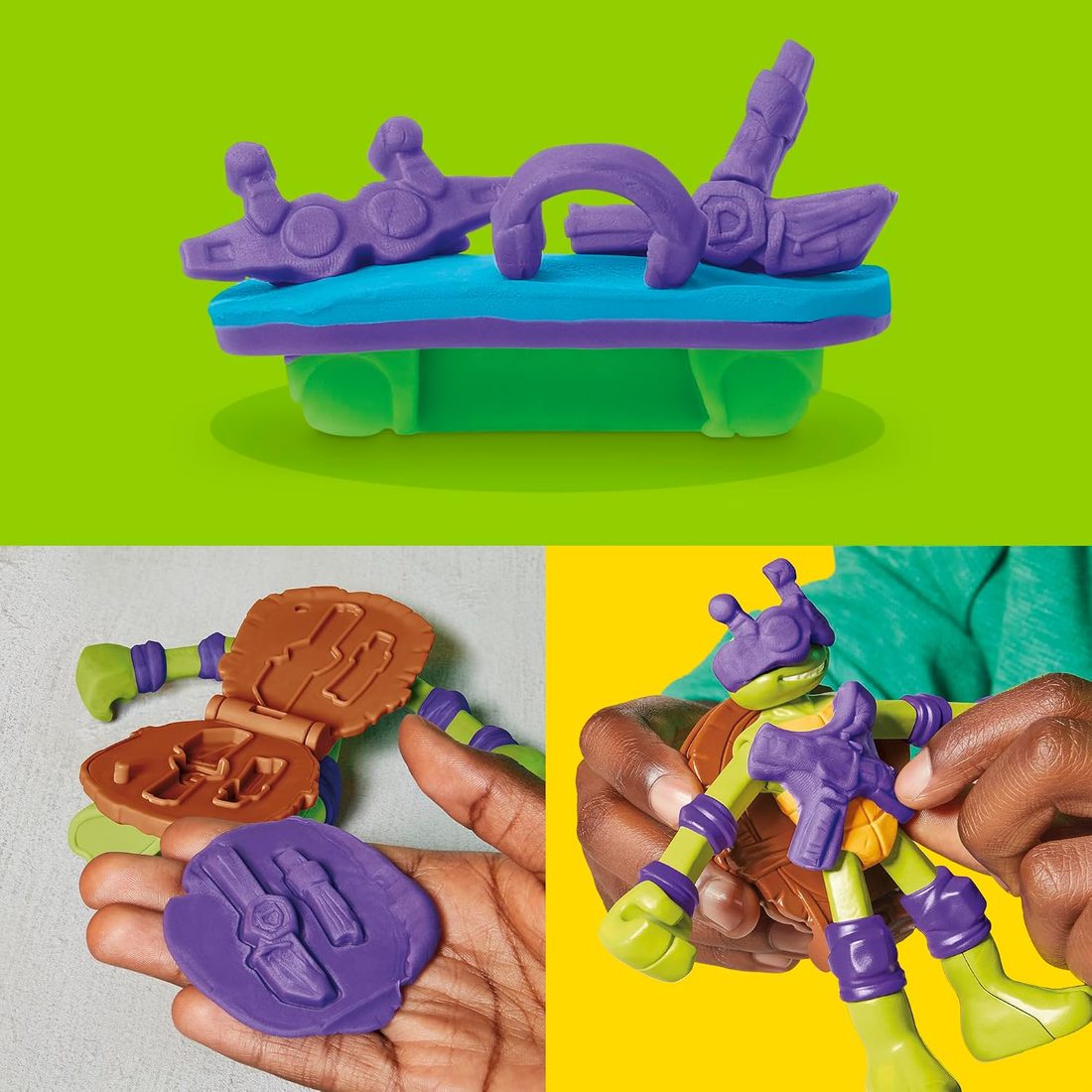 Play-Doh Teenage Mutant Ninja Turtles Mutation Station Playset, view 6