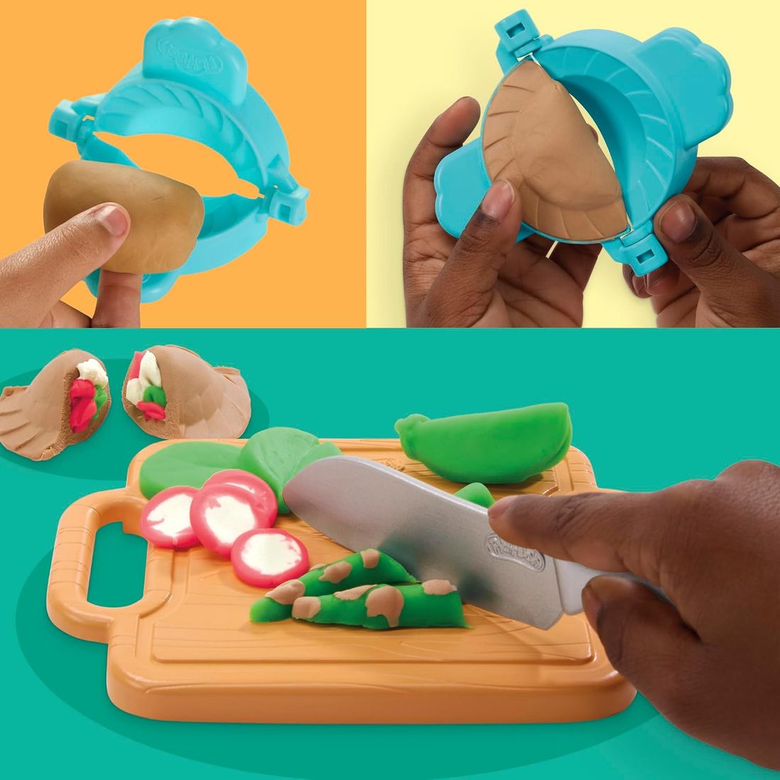 Play-Doh Wok & Wonton Playset, view 4